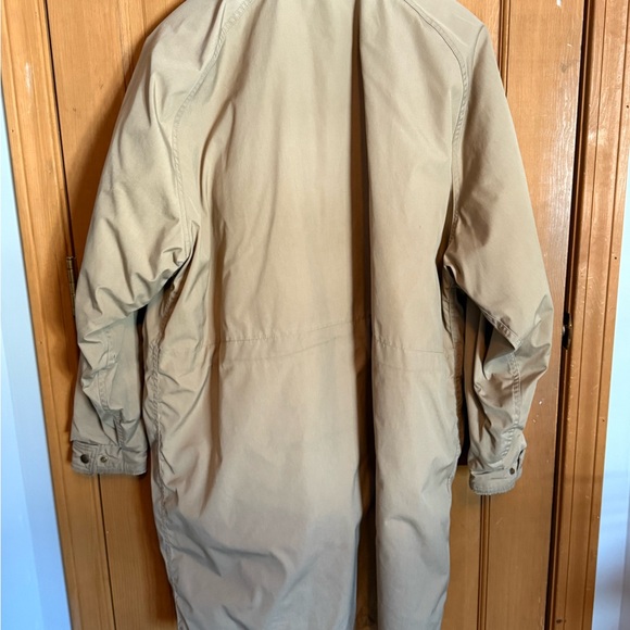 Vintage L.L. Bean Men's Wool Lined Trench Coat - Picture 2 of 8